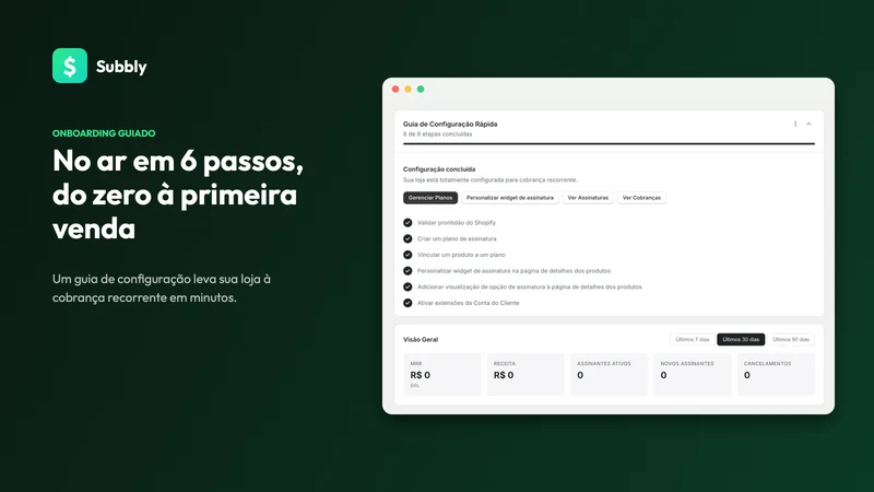 Subbly Subscriptions App