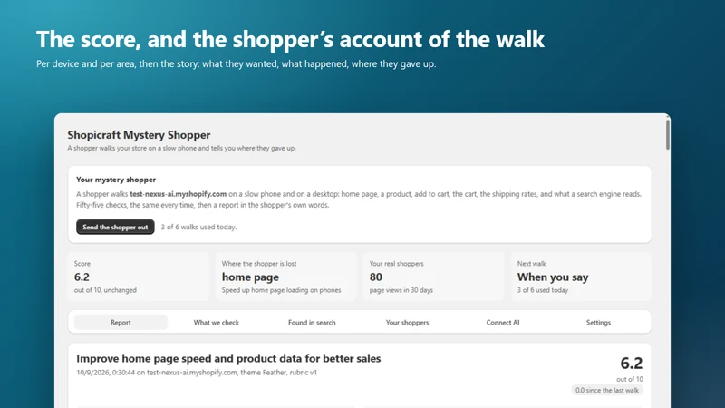 Shopicraft Mystery Shopper