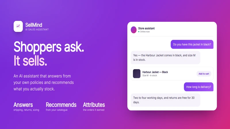 SellMind ‑ Ai Sales Assistant