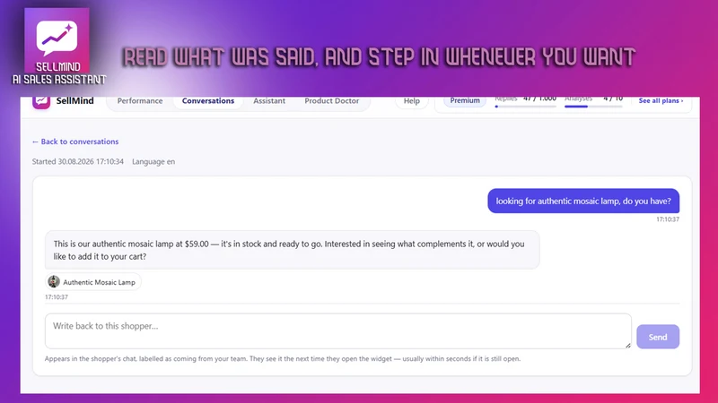 SellMind ‑ Ai Sales Assistant