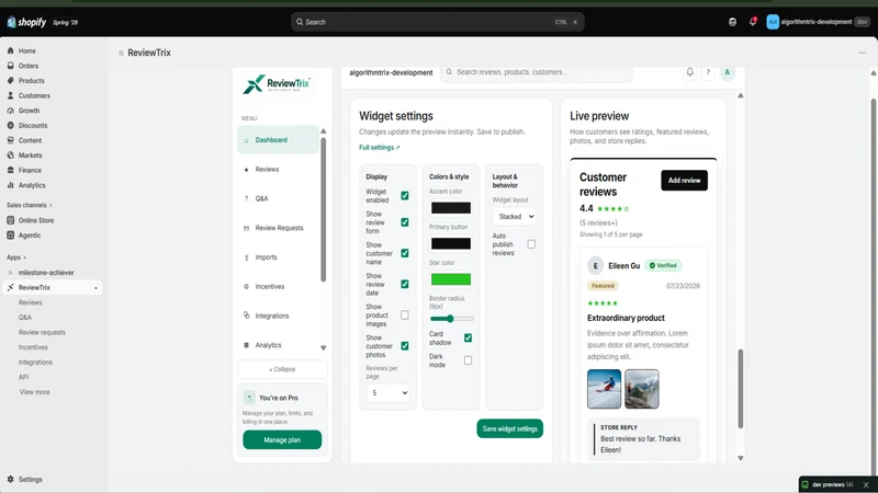 ReviewTrix