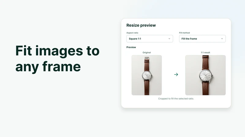 Oh: Image Resize