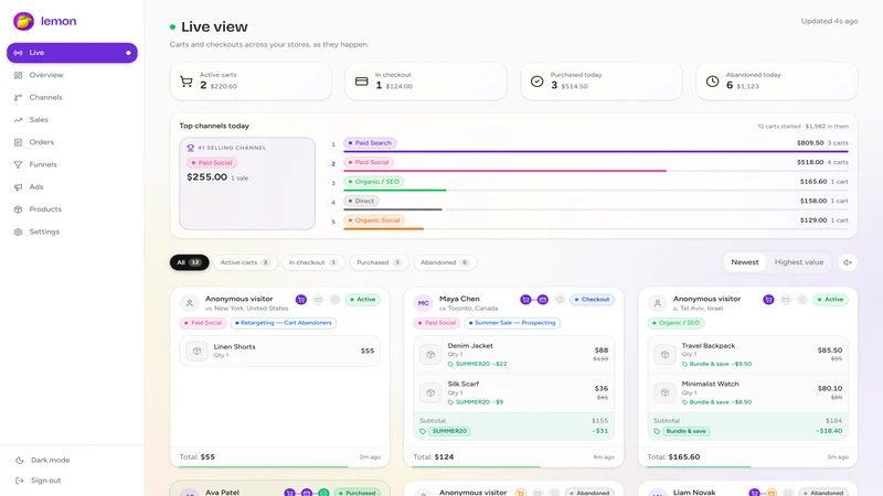 Lemon Analytics