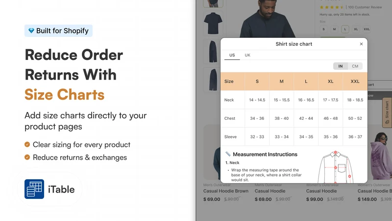 iTable Compare & Pricing Table