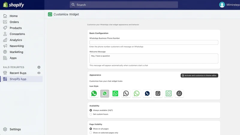 CartBack : WhatsApp Chat