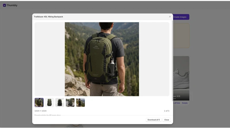 Thumbly: AI Product Ads