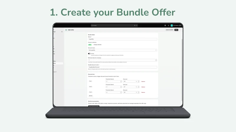 SupaBundles: Bundle Builder
