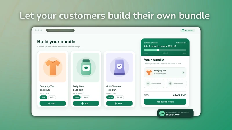 SupaBundles: Bundle Builder
