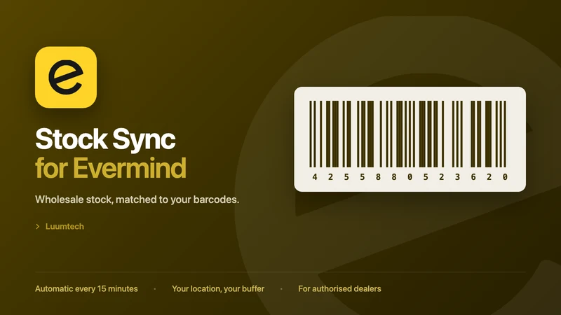 Stock Sync for Evermind