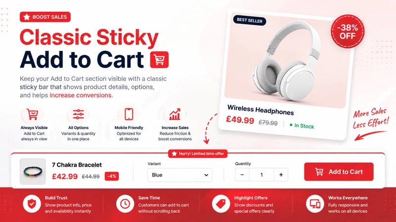 Sticky Add to Cart by F2