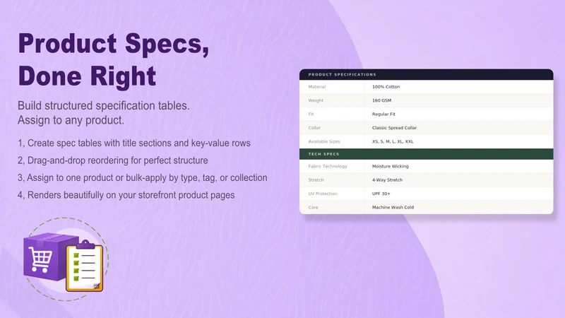 SpecSheetPro