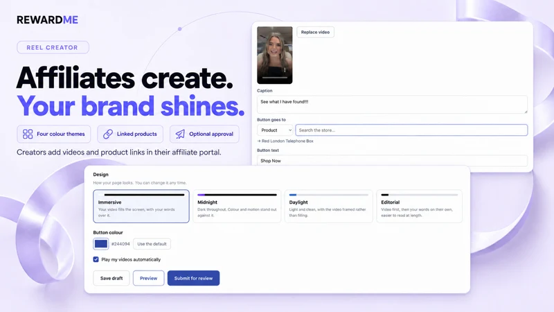 RewardMe: Affiliates & Loyalty