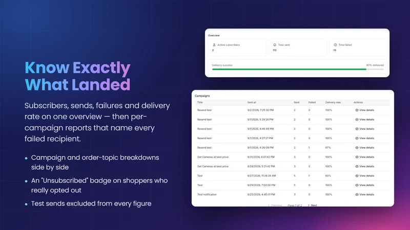 PushPulse: Web Notifications