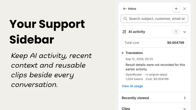 New Reply – Native AI Helpdesk