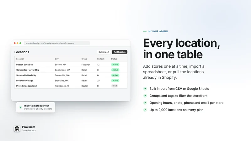 NearBuy: Store Locator
