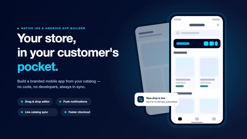 MobiCart ‑ Mobile App Builder
