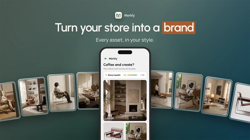 Merkly ‑ On‑Brand AI Images