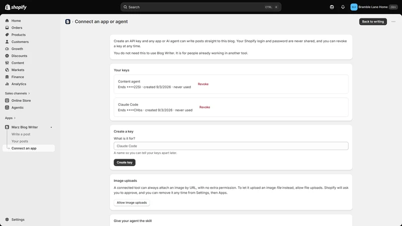 Marz Blog Writer
