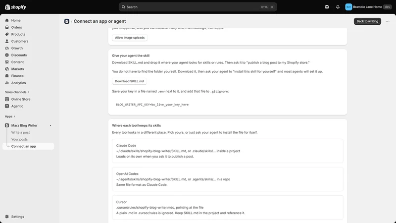 Marz Blog Writer