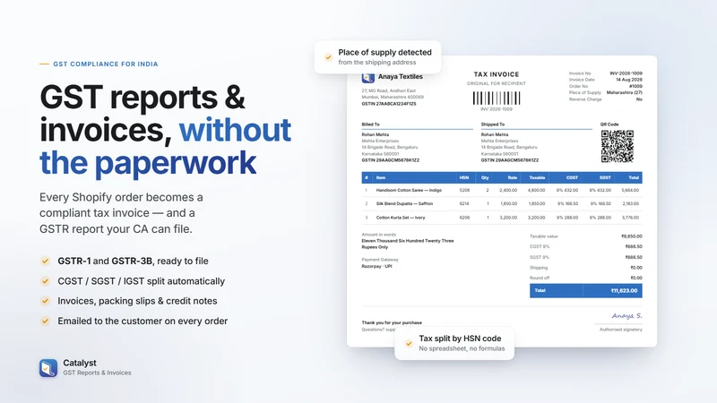 InstaGST: Invoices & Reports