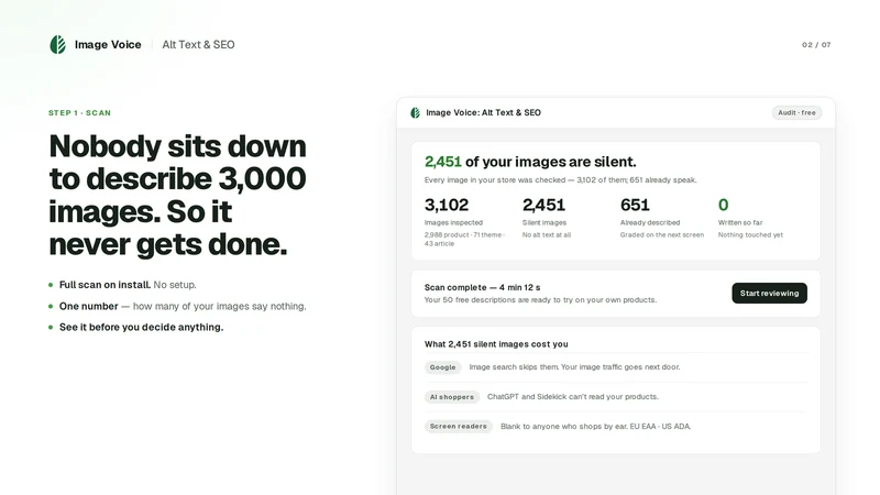 Image Voice: Alt Text & SEO