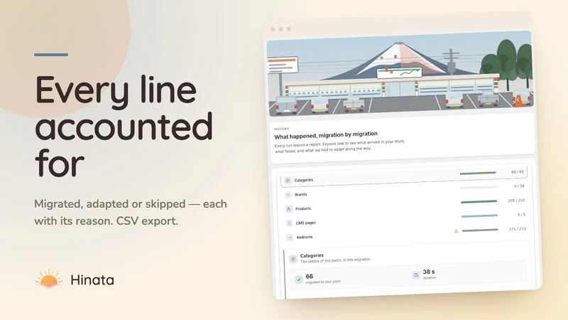 Hinata: PrestaShop Migration