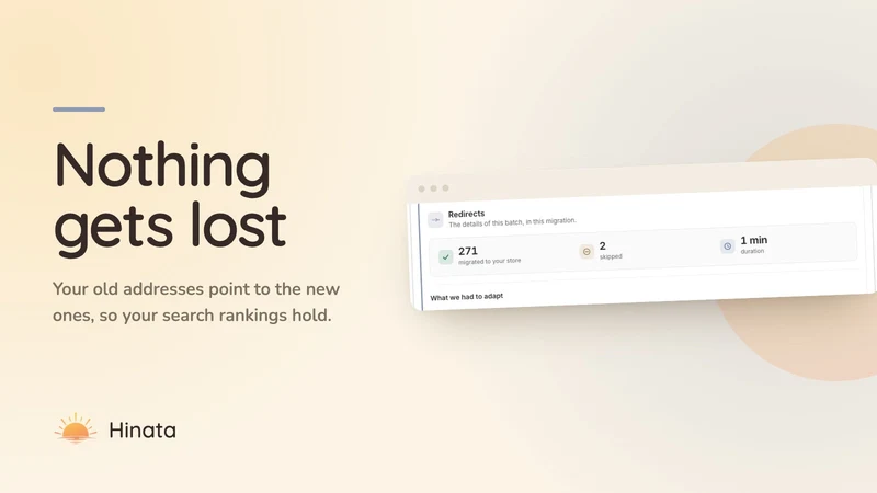 Hinata: PrestaShop Migration
