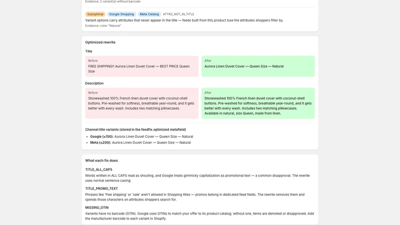 FeedFix