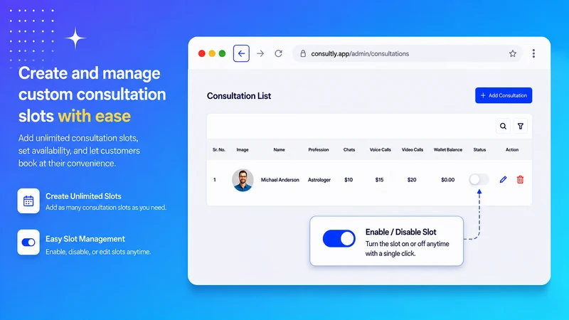 Consultly – Live Expert Calls