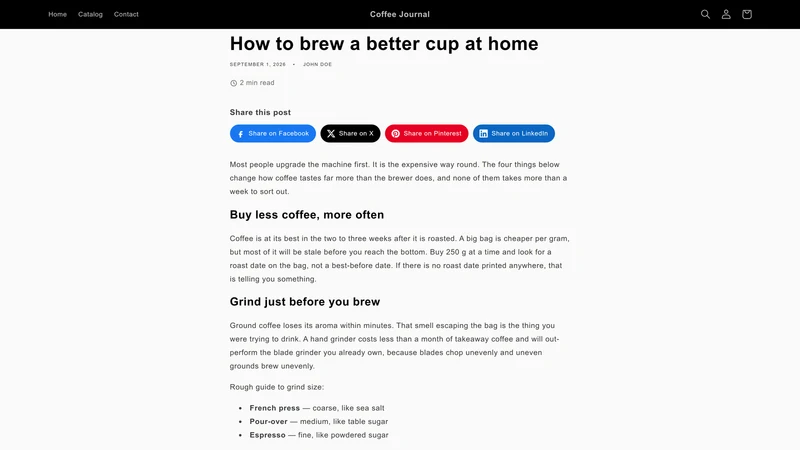 Better Blog Builder & Editor