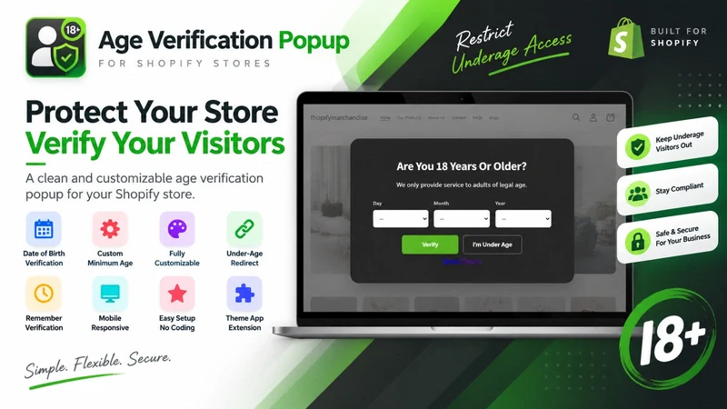 Age Verification Popup