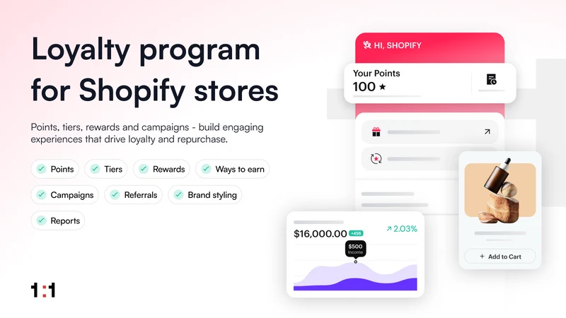 1to1: Loyalty Program & Reward