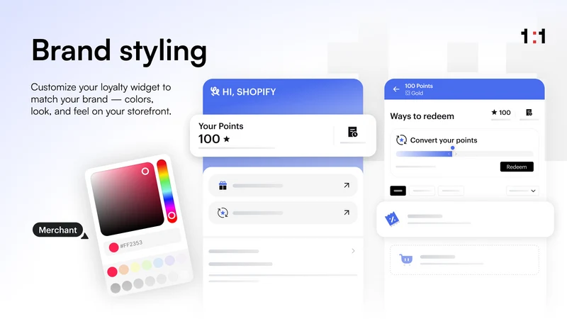 1to1: Loyalty Program & Reward