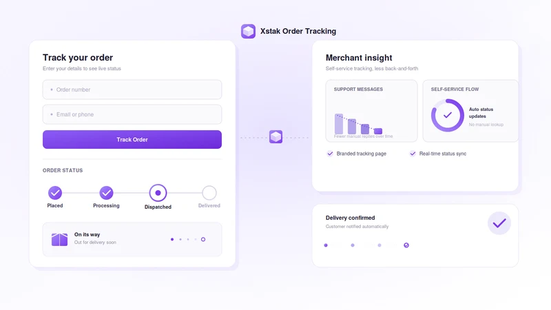 XStak : Order Tracking