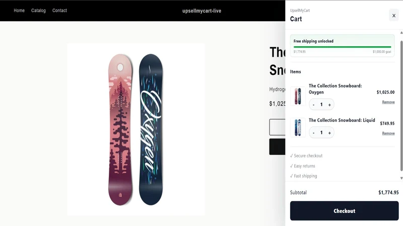 UpsellMyCart