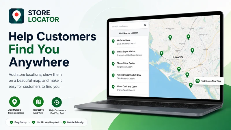 Mapzy: Store Locator