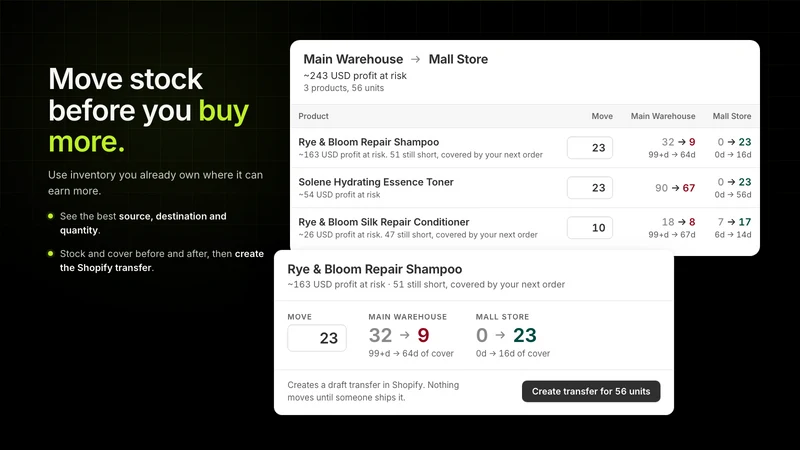 Stockbeak: Inventory Planning