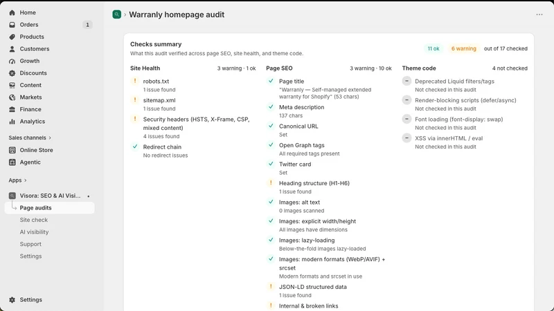 Visora: SEO & AI Visibility