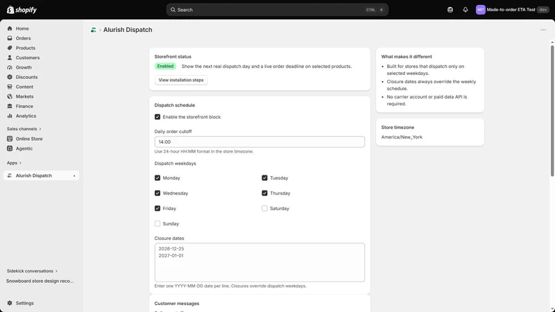 Alurish Dispatch