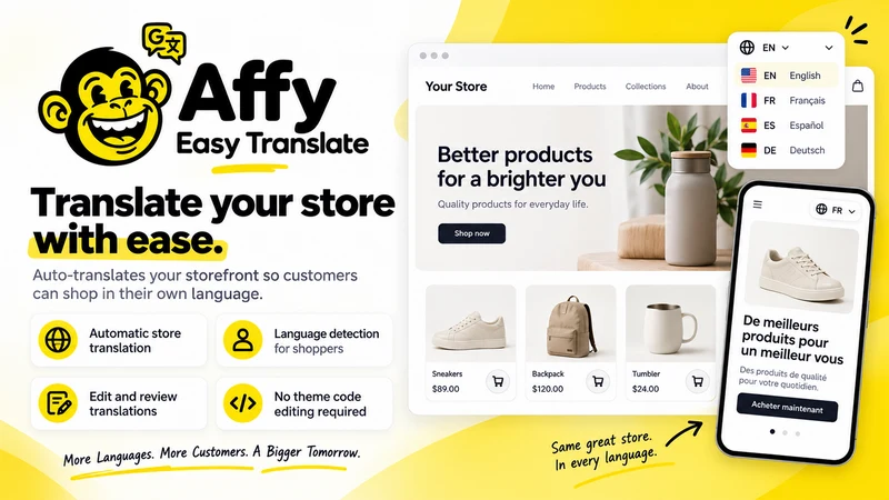 Affy: Easy Shop Translate