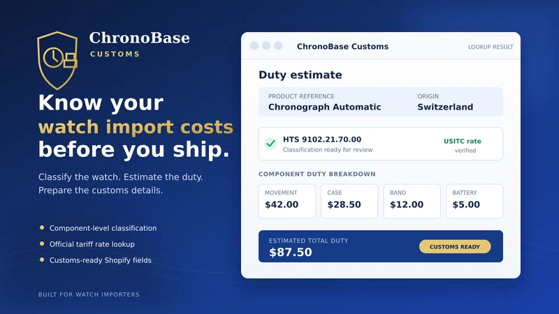 ChronoBase Customs
