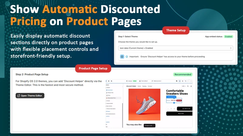CB Automatic Discount Display