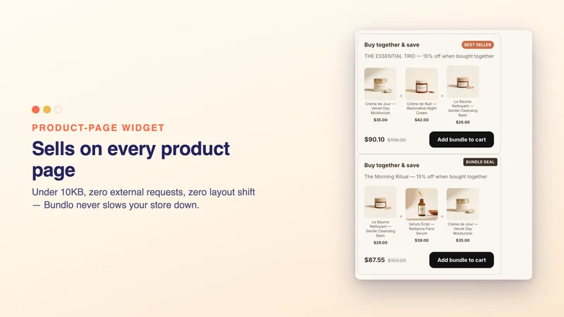 Bundlo: Bundle Upsell & Gifts