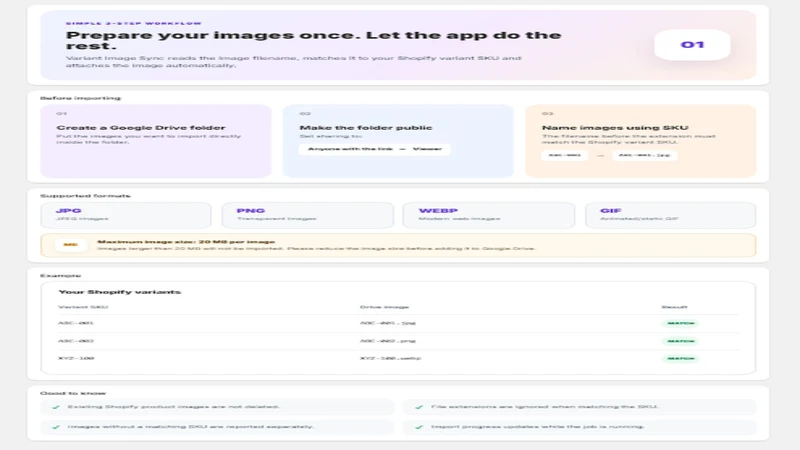 Variant image sync ‑ Pinakka