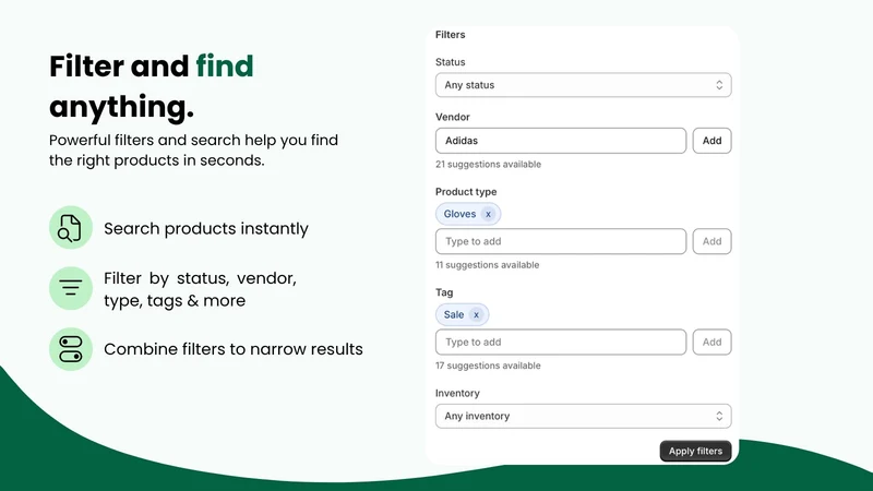 Aveno Product List