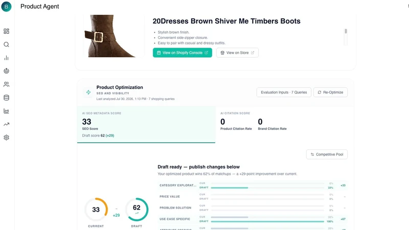 Banavo AEO Shopping Optimizer