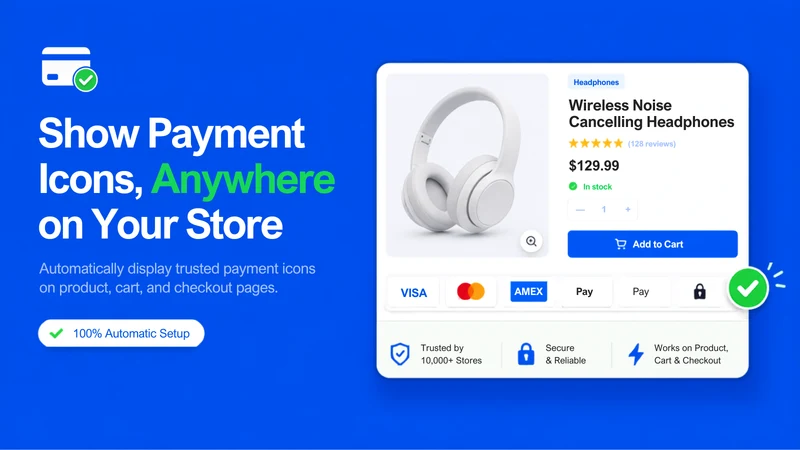 Auto payment icons