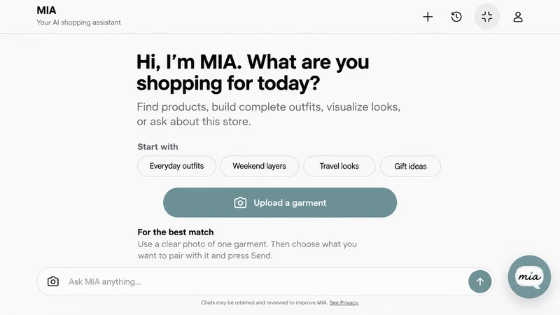MIA ‑ Match It Assistant