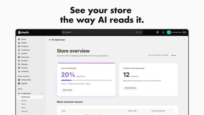 AI Optimizer: AI Search Fix