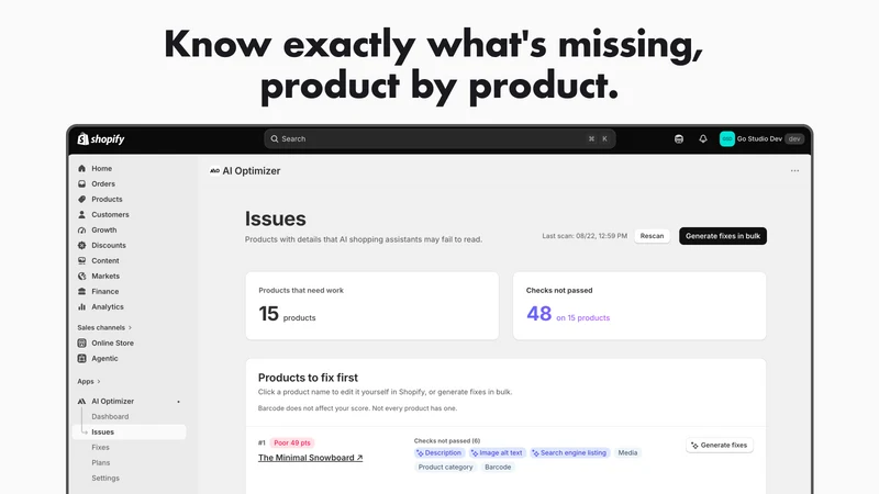 AI Optimizer: AI Search Fix